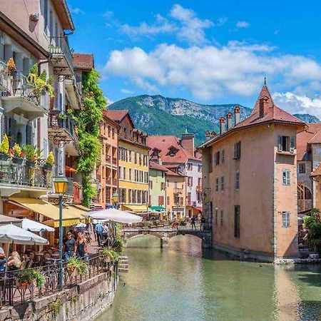 La Perle Du Thiou - Charmant T3 Au Centre D'Annecy Avec Parking Prive Exterior foto